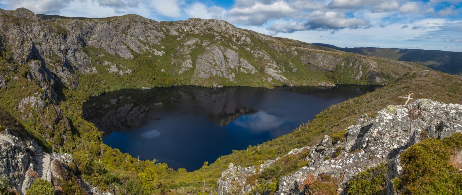 Mountain reflections on Crater Lake
