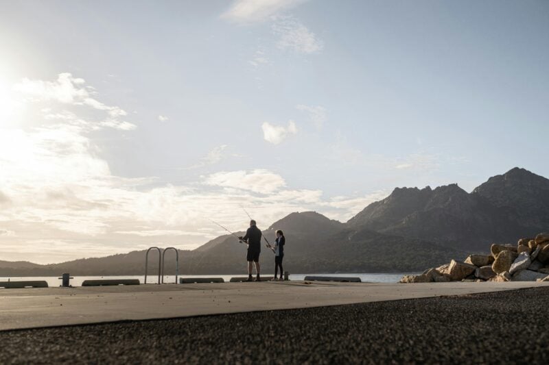 Fishing from shore - The Jetty, Esplanade