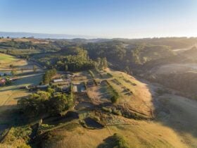 The farm from above