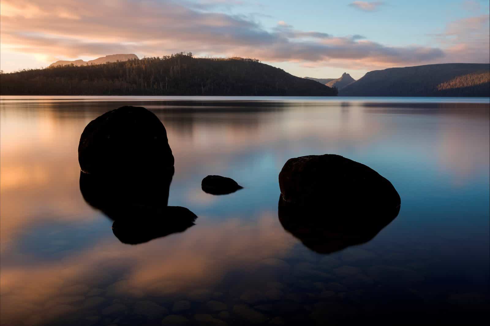 Lake St Clair - Sunset