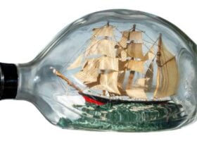 Ship in a bottle