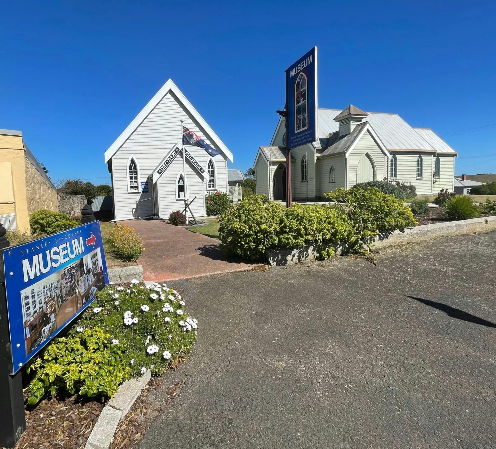 Museum Hall and St Pauls Church