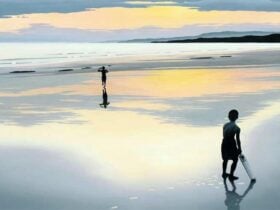 A Fresh Pitch. Oil painting by Richard Stanley