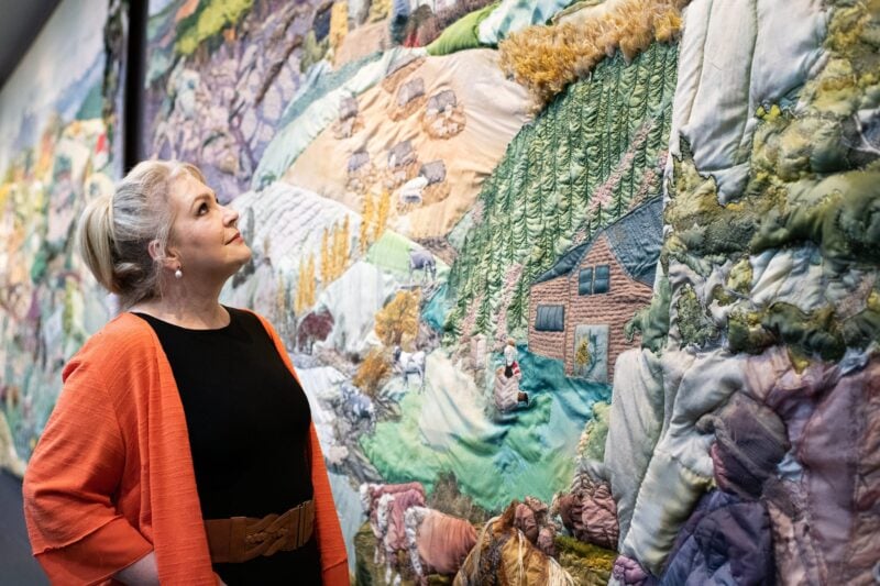 Yarns Artwork in Silk