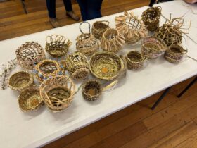 baskets making ross tasmania