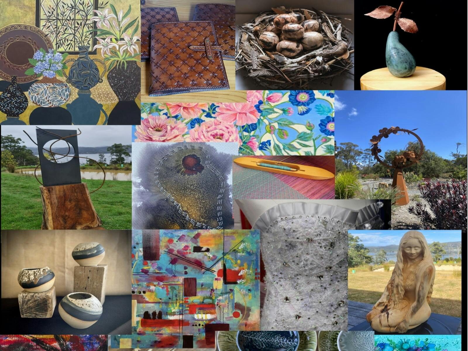 Work by artists and makers in the HVSAT