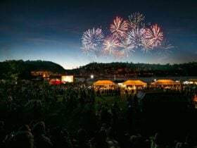 Front row seats for New Year's Eve Firework
