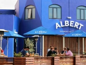 Albert Brewery Beer Garden in action