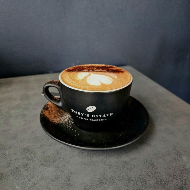 Toby Estate coffee at Bruce