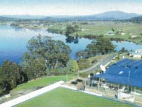 Aerial view of the Dover RSL Ex-Services Club