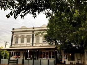 Picture of historic front of Elaia Building