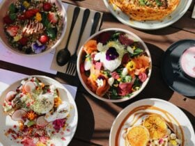 Brunch photo outdoors