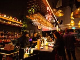 Frankie J's bar interior