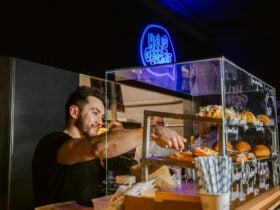 Hello Georgie burger food launceston coffe pastry buns beverage CBD dinner breakfast lunch