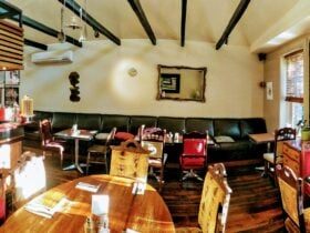 A cosy intimate space with a vintage eclectic vibe, feels more like visiting family than a cafe