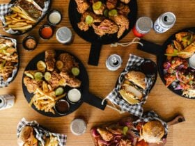 Spotty Dog burgers, chicken and sides