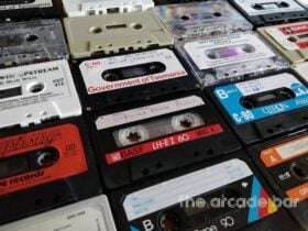 Our bar is made from cassettes