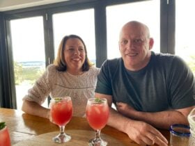 the owners of Waverly Distillery. Michael Agnew and Fiona Onslow-Agnew