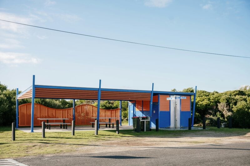 Greens Beach undercover area