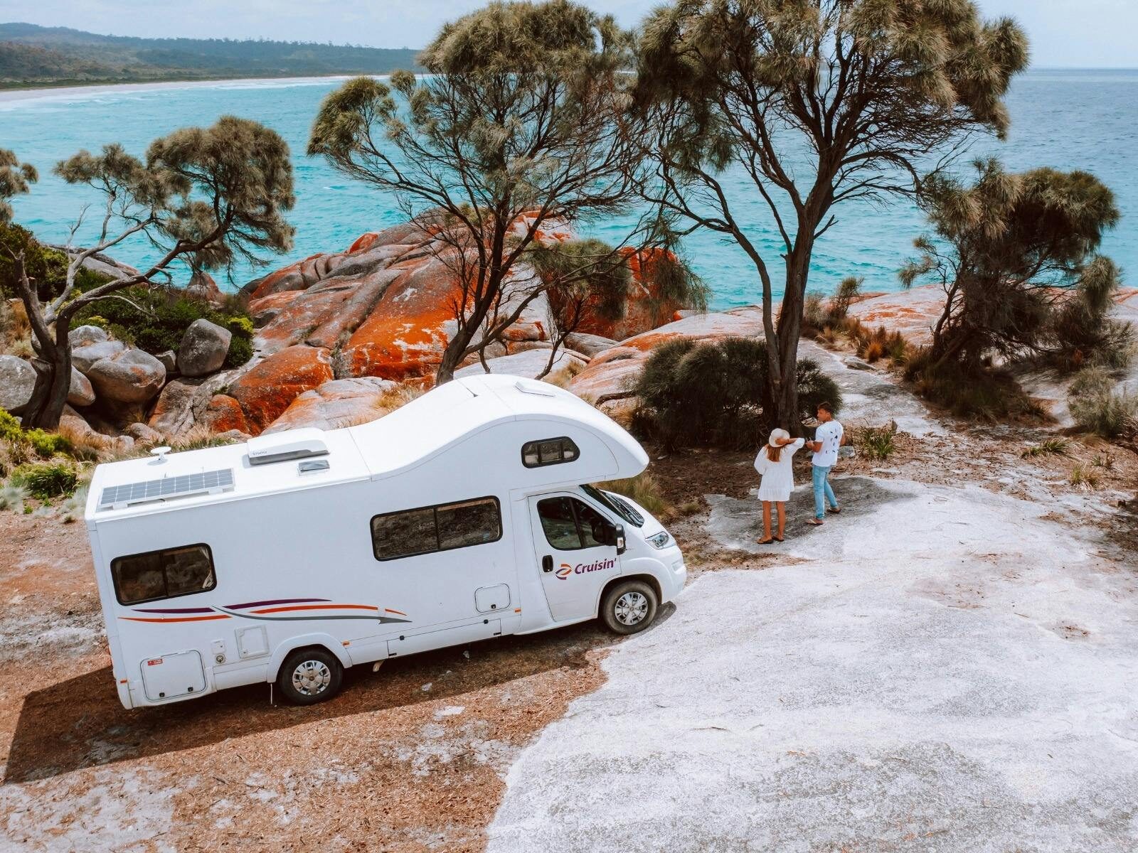 Bay of Fire in Tasmania