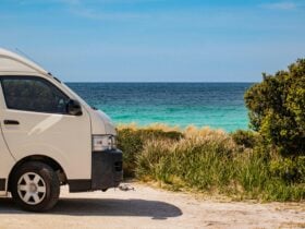luxurious campervan for rent in tasmania