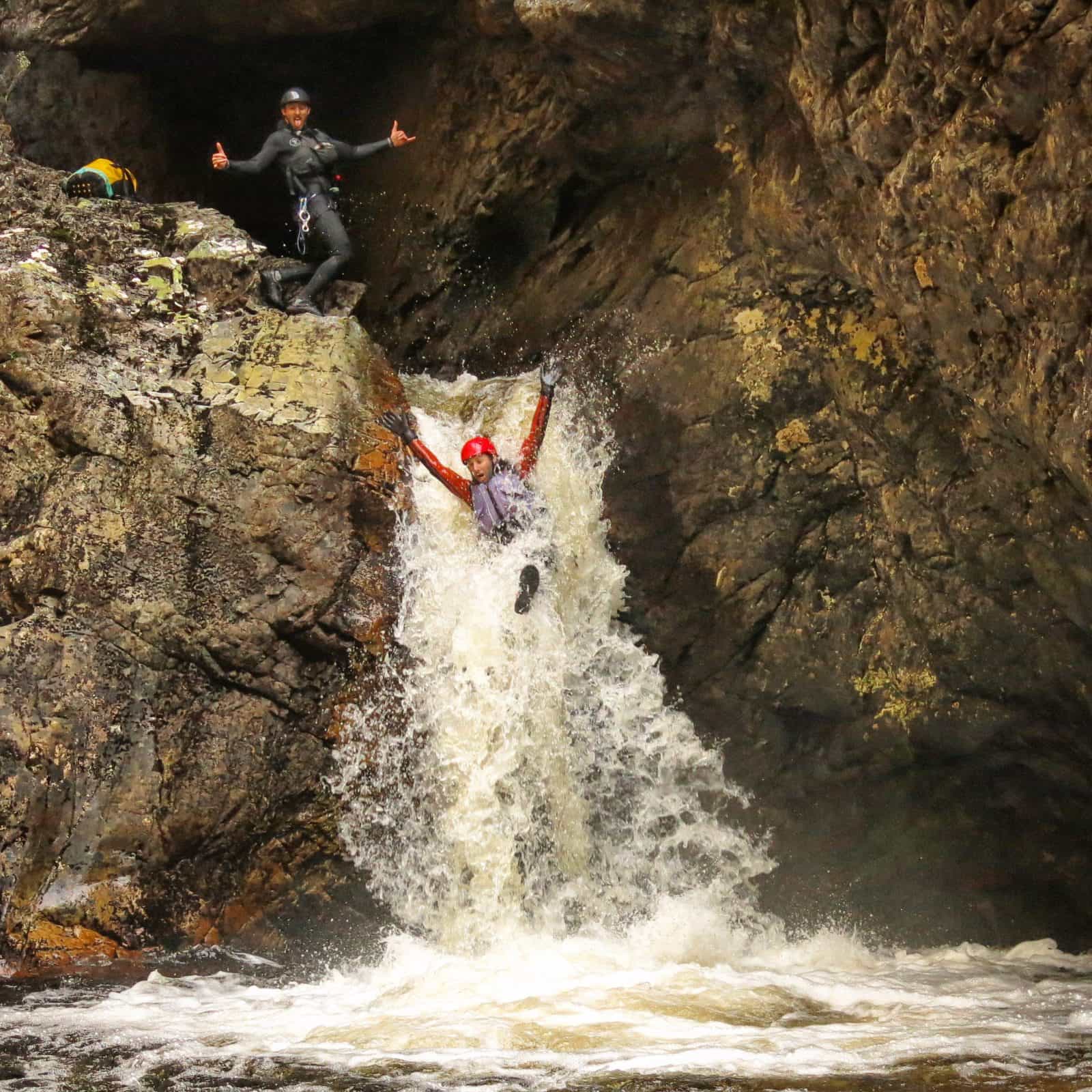 Waterfall, Canyoning, Canyon, Cradle Mountain, Tasmania