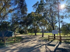 The front entrance to Camp Coolamatong