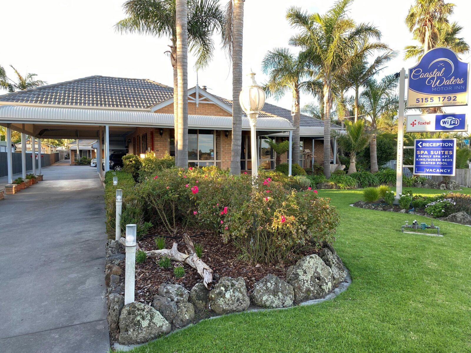 Front of Motel