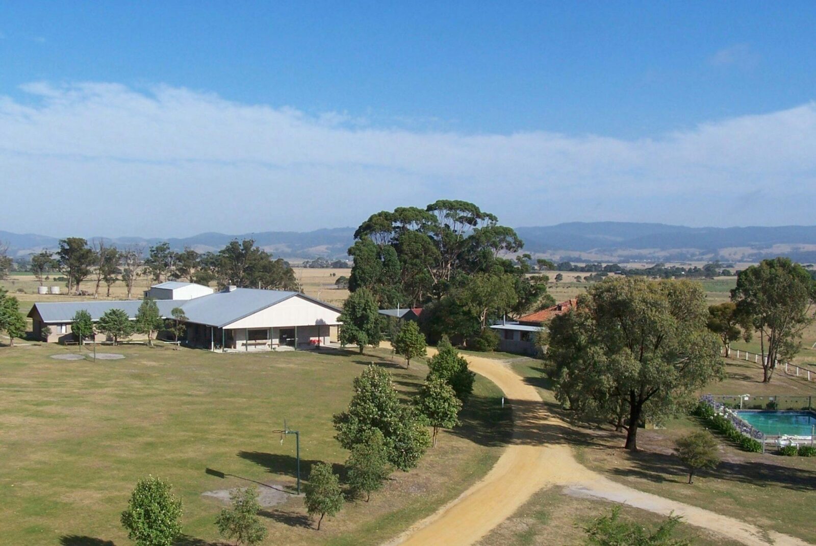 Lodge Aerial view