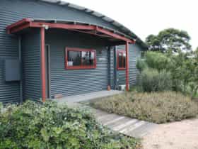 Ramp entry to cottage