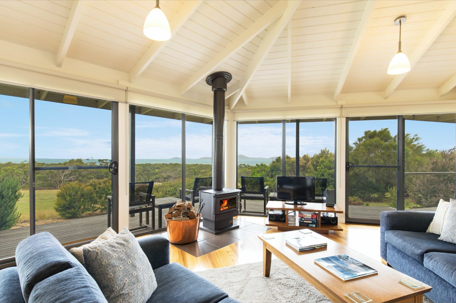 Views from Stringybark Lounge Room