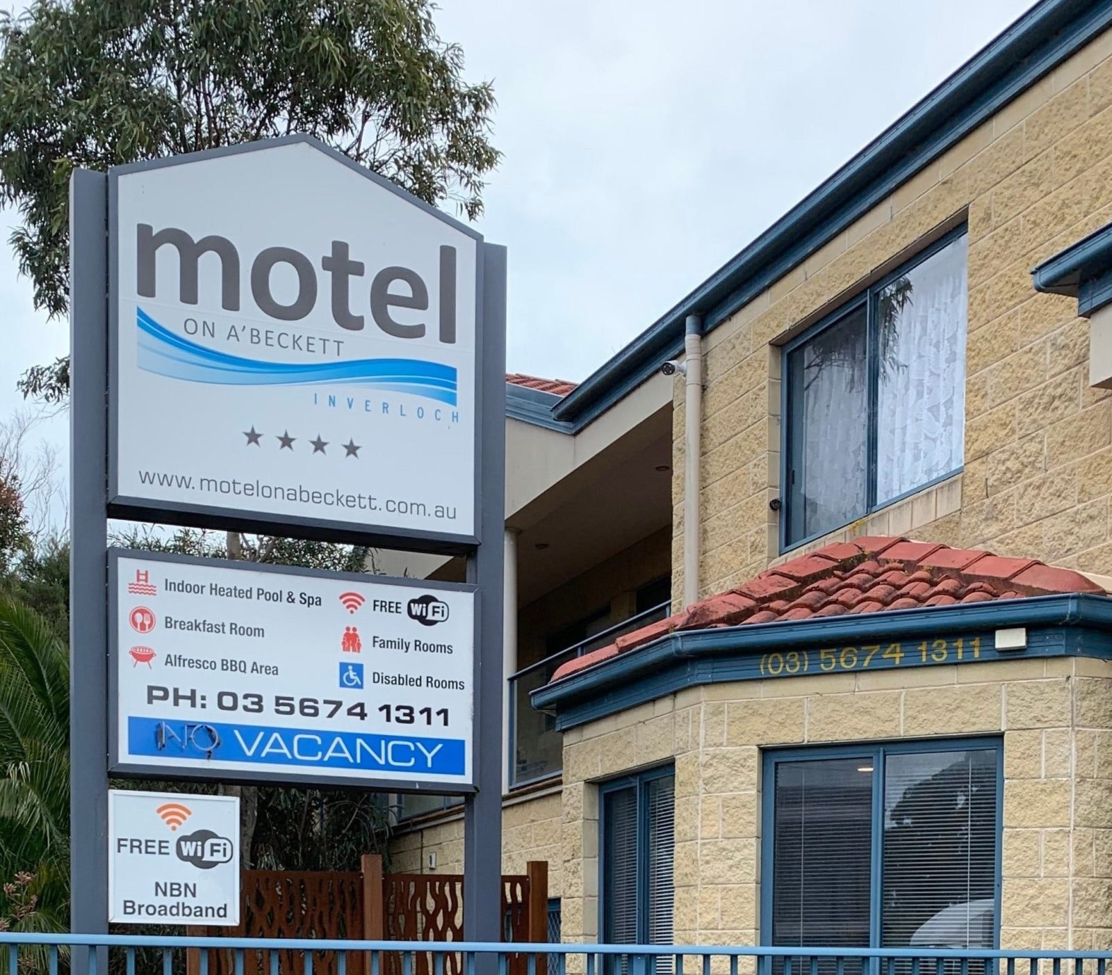 Located in the main street of beautiful Inverloch. Walking distance to everything