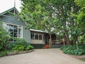 Outside Oak Tree Lodge
