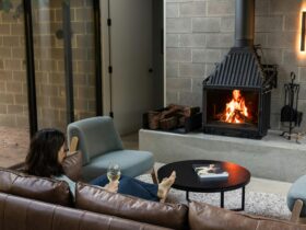 Fireplace, River House