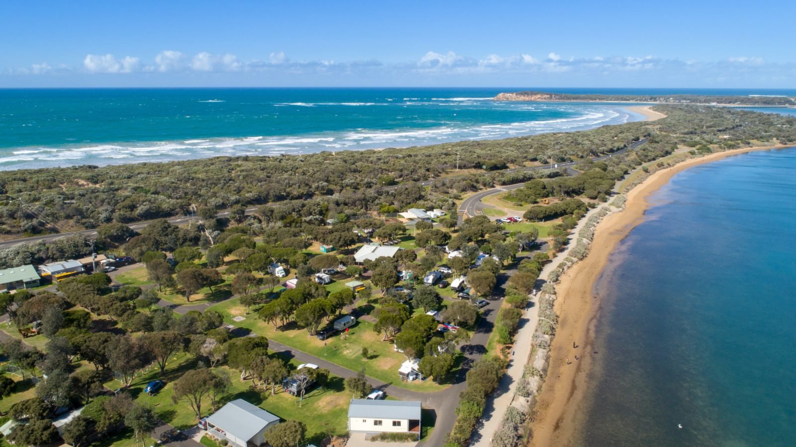 Drone shot of Riverview