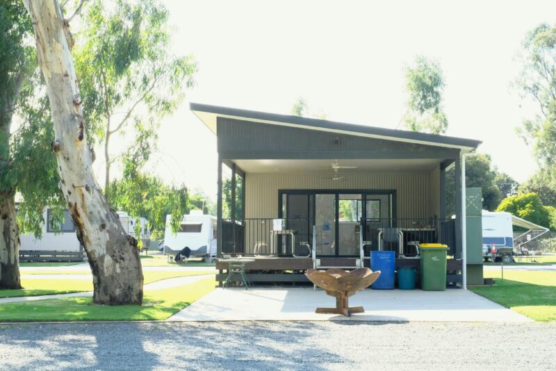 Camp Kitchen and Communal Fire Pit
