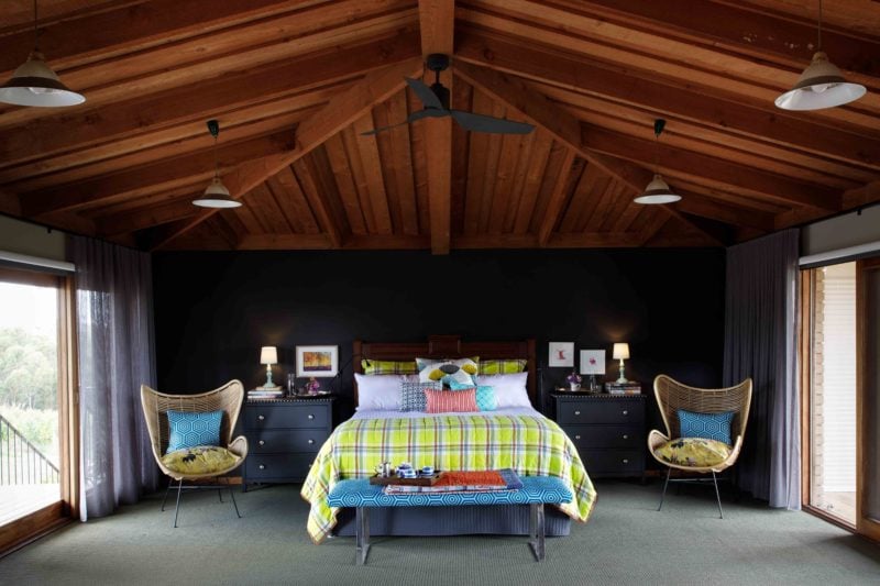 Main bedroom, king bed