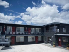 Exterior of apartments