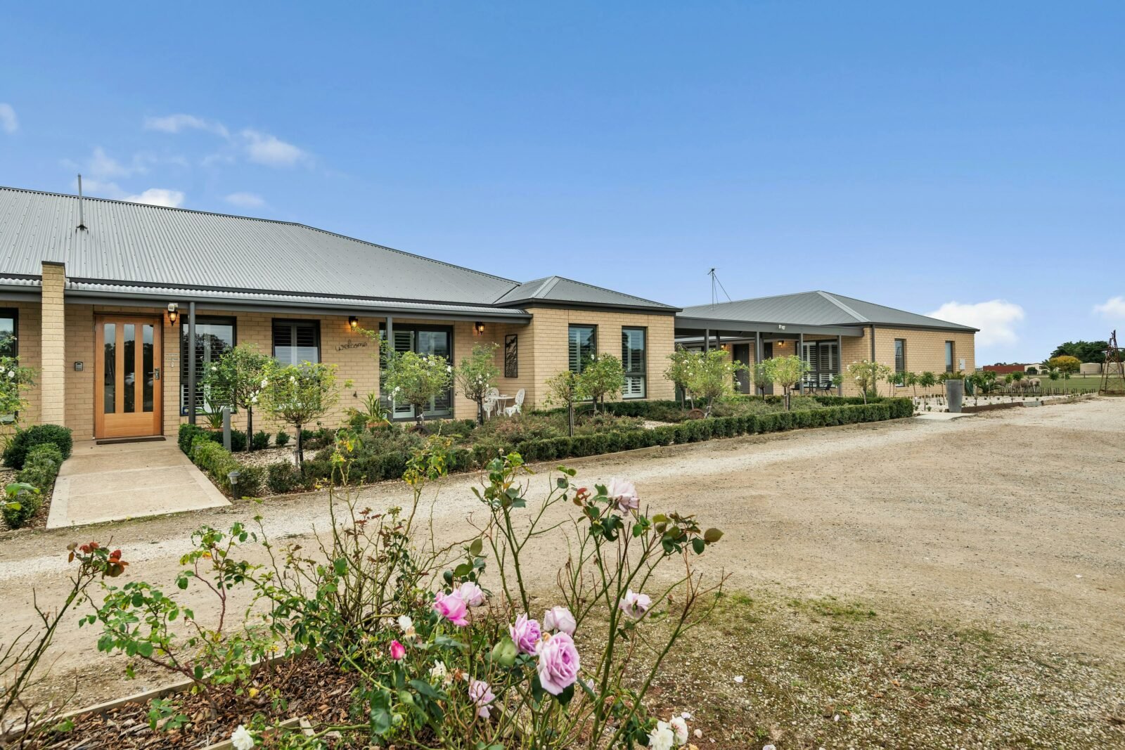 Front entrance, reception