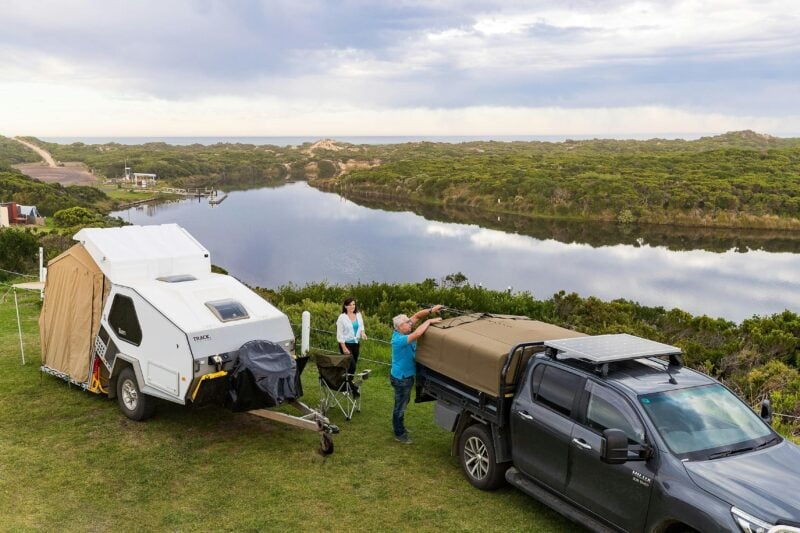 Camping & Caravanning at Yambuk Lake Caravan Park