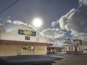 The front of the Arts Centre, Warburton