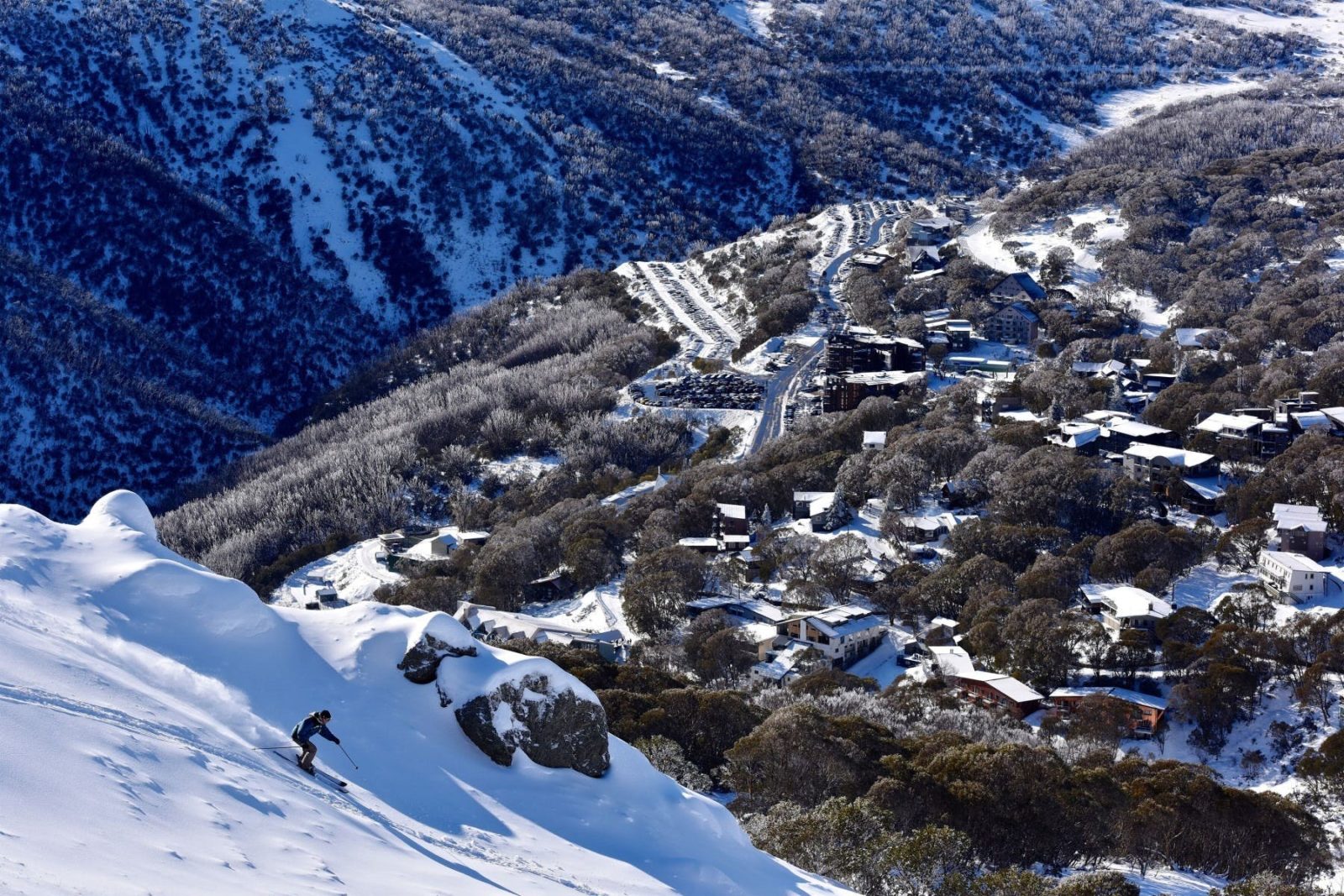 Falls Creek Village Winter