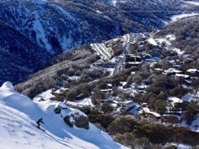 Falls Creek Village Winter