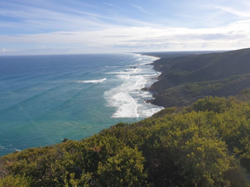 Fingal Beach from trail