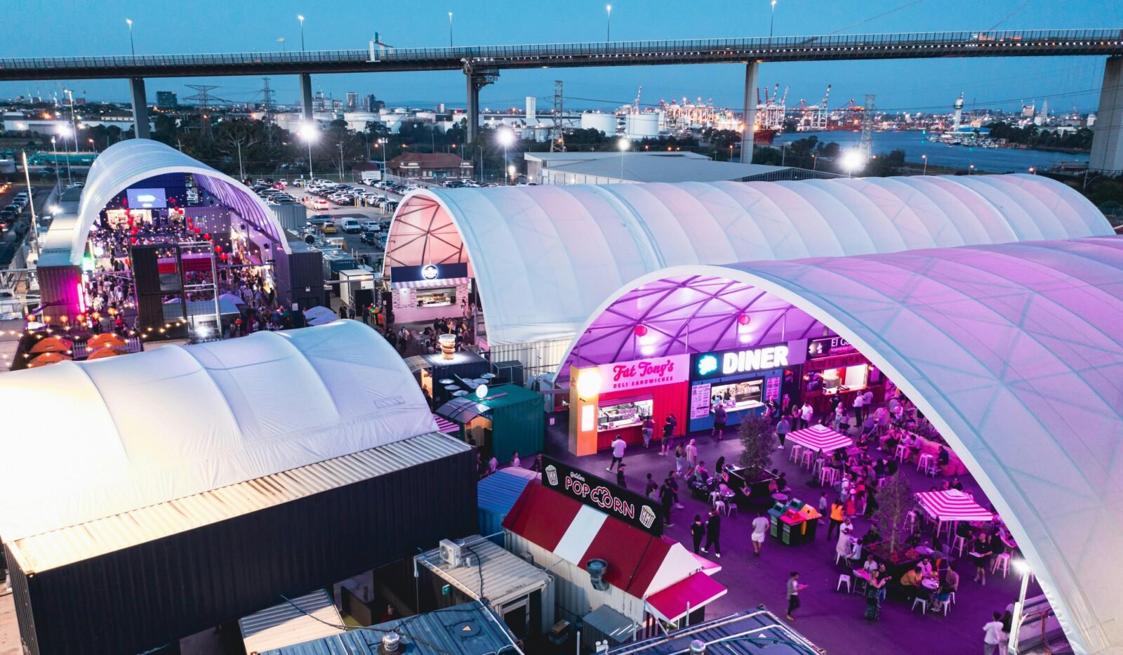 Picture of the different zones within Grazeland