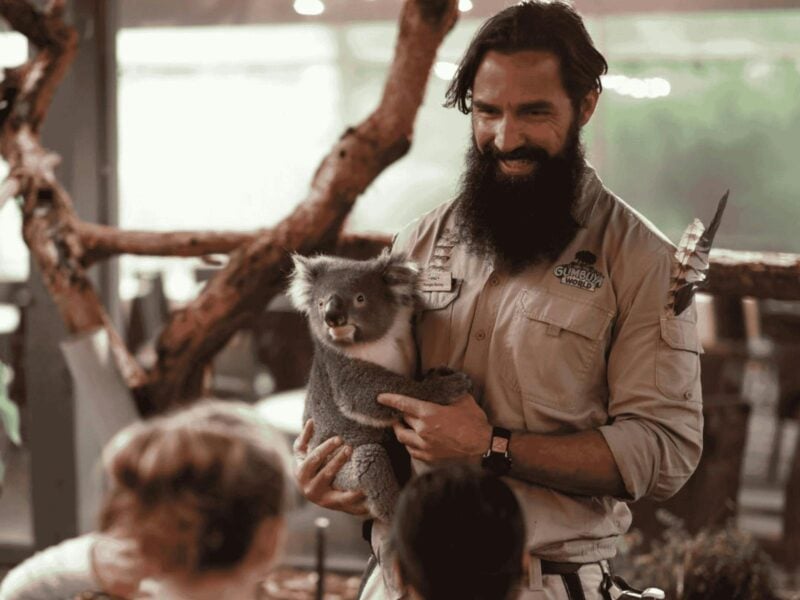 Ranger Benny and Koala friend