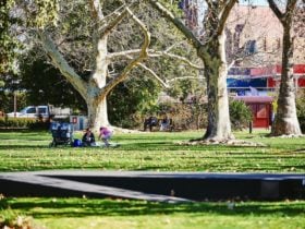 picnicing in the King George V Gardens