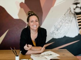 Kirrily Anderson artist studio