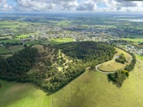 Aerial view of Mt Leura and Mt Sugarloaf