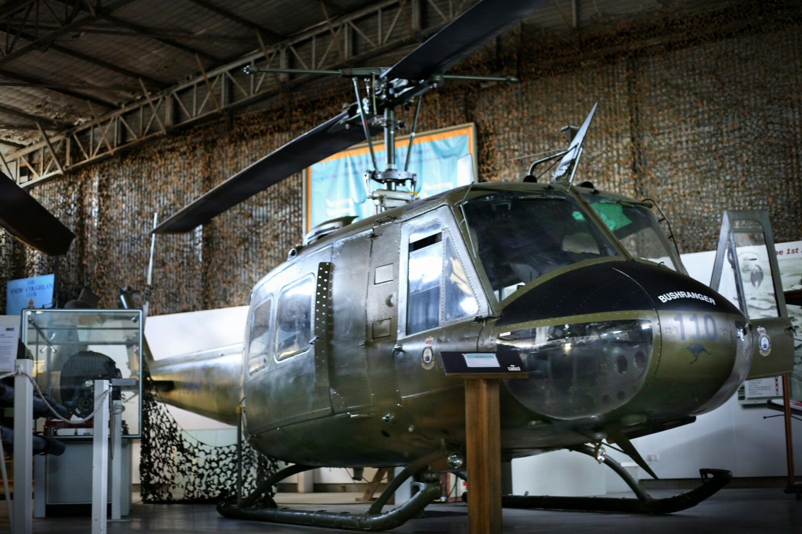 The Bell UH-1 which was used extensively in the Vietnam War.